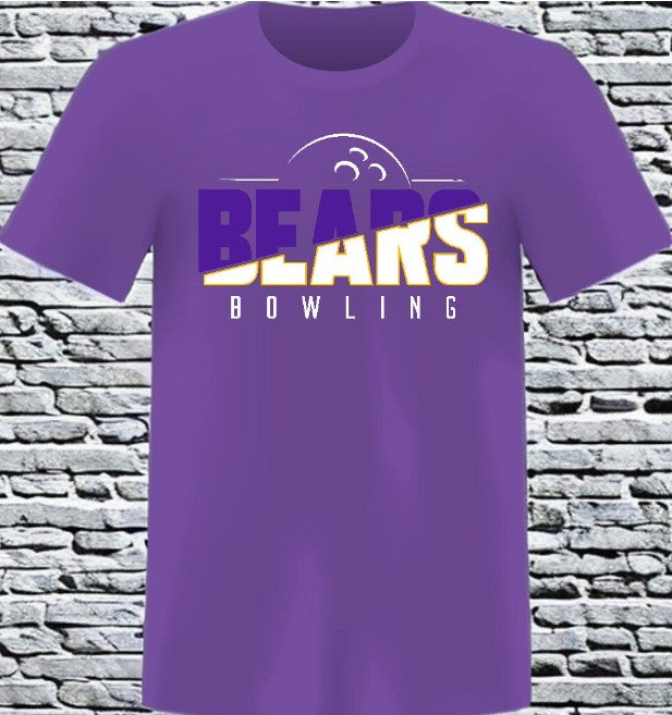 Bears Bowling — Purple